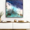 Waves Kiss The Reef- Martine Vanderspuy