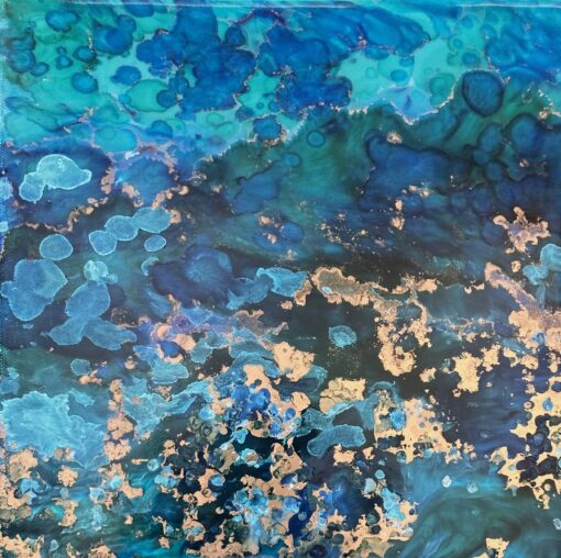 Golden Light Reef  II - Martine Vanderspuy