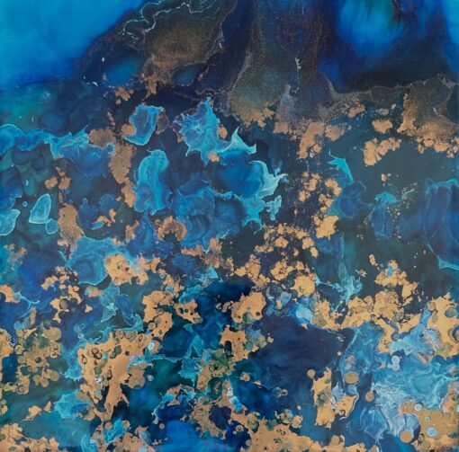Golden Light Reef  III - Martine Vanderspuy