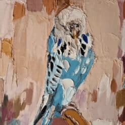 Blue Budgie - Mia Oatley