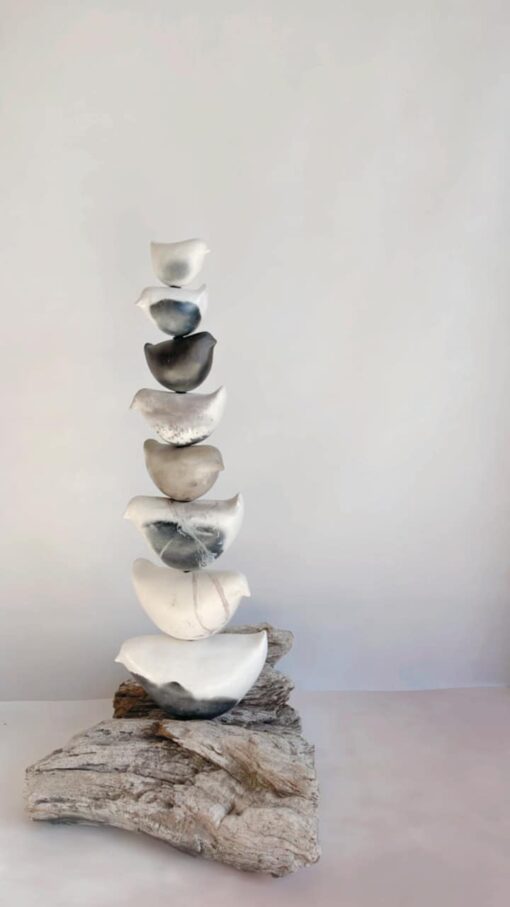 Coastal, 8 Bird Totem - Shellie Christian - Image 2