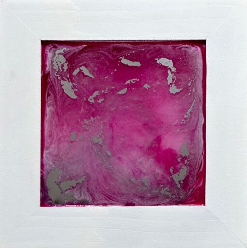 Agate Magenta I - Martine Vanderspuy