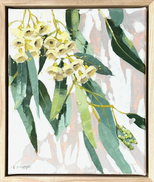 Cascading gum in cream and blue-grey - Kirsty McIntyre