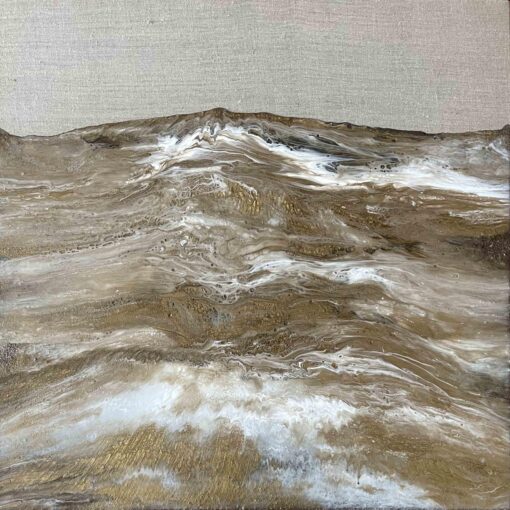 Golden Agate Seas I and II - Martine Vanderspuy - Image 3