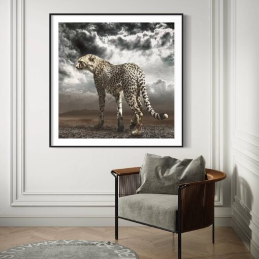 Cheetah On The Plains - Martine Vanderspuy - Image 2