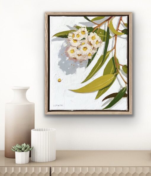Gum blossom in cream and white - Kirsty McIntyre
