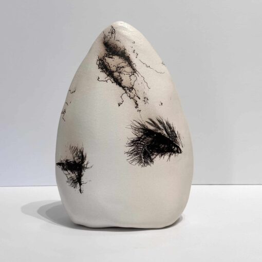 Raku Teardrop #1 - Sol Contardo