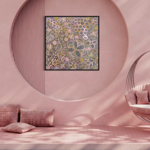 Atnwelarre (Pencil Yam) in My Country - Belinda Golder Kngwarreye - Image 2