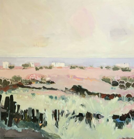 Pink Hillside - Cheryl Richardson