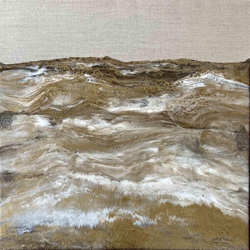 Golden Agate Seas I and II - Martine Vanderspuy - Image 2