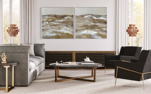 Golden Agate Seas I and II - Martine Vanderspuy - Image 7