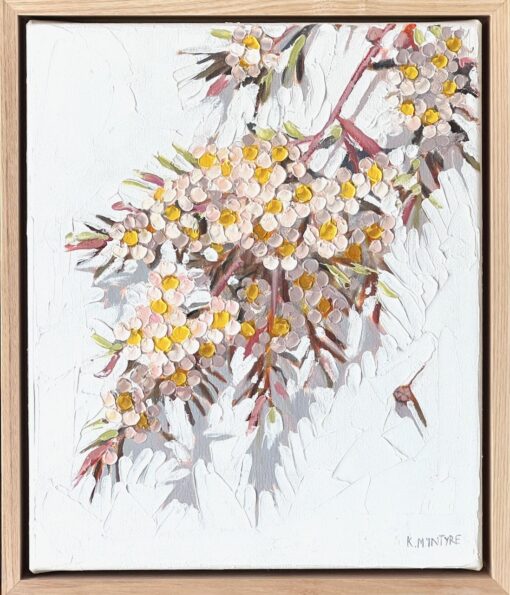 Purple Leaved Tea Tree in Pink and Gold - Kirsty McIntyre - Image 2