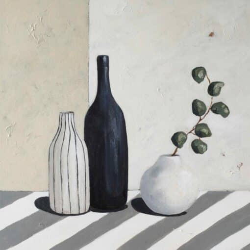 Clay Bottles and Vase - Karin Cutler