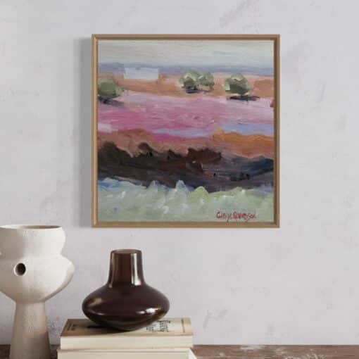 Pink Flourish II - Cheryl Richardson - Image 2