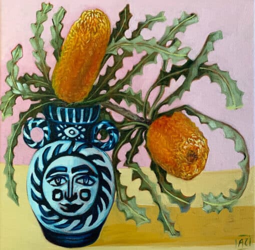 Banksias and sun vase - Seed Packet - Alicia Cornwell