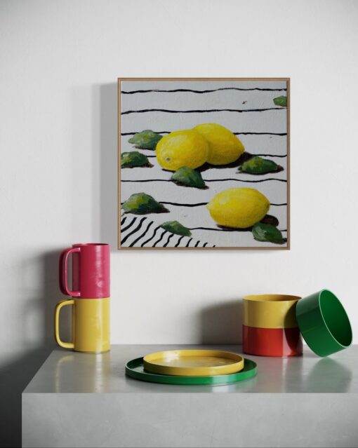 Lemons and Stripes II - Karin Cutler - Image 2