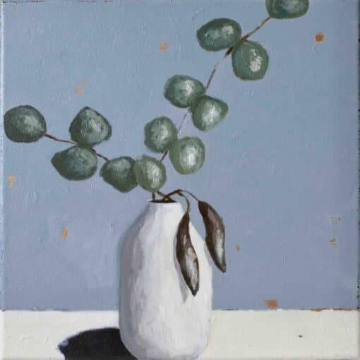 Small White Vase - Karin Cutler
