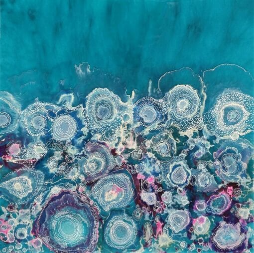 Aqua Coral II - Martine Vanderspuy