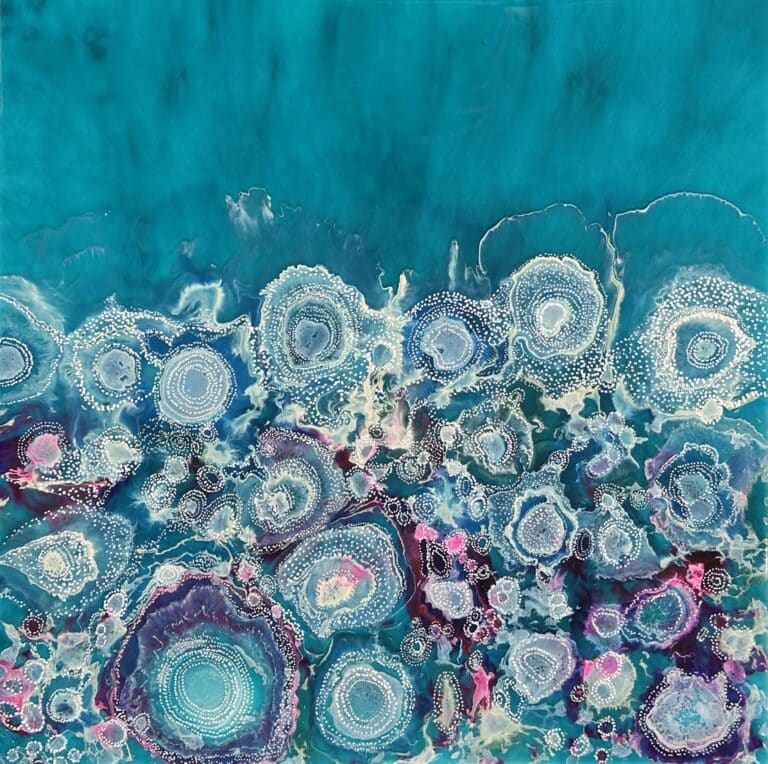 Aqua Coral II - Martine Vanderspuy
