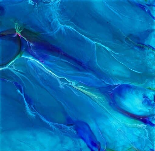 Peacock Waters I - Martine Vanderspuy