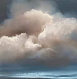 Pink Storm Clouds Over The Sea I - Elaine Green