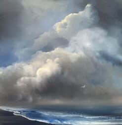 Storm Clouds Over The Sea - Elaine Green