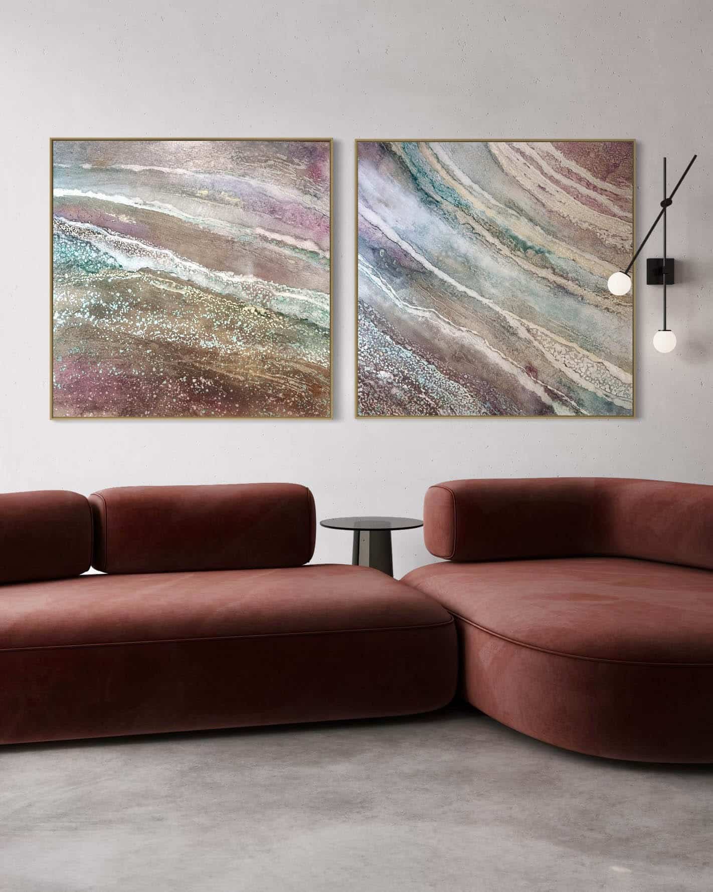 Jade Tides I & II - Martine Vanderspuy - Image 4