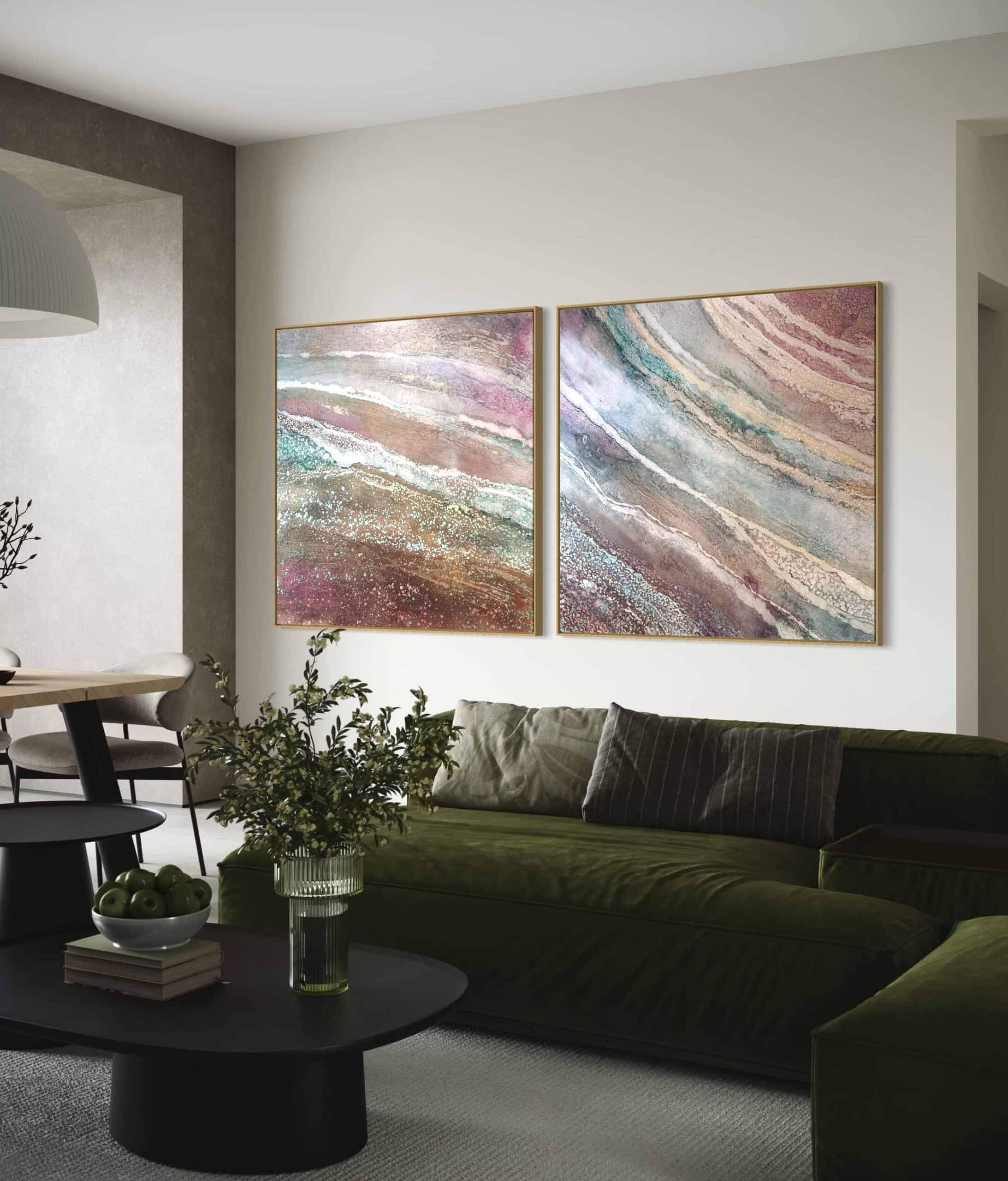 Jade Tides I & II - Martine Vanderspuy - Image 7