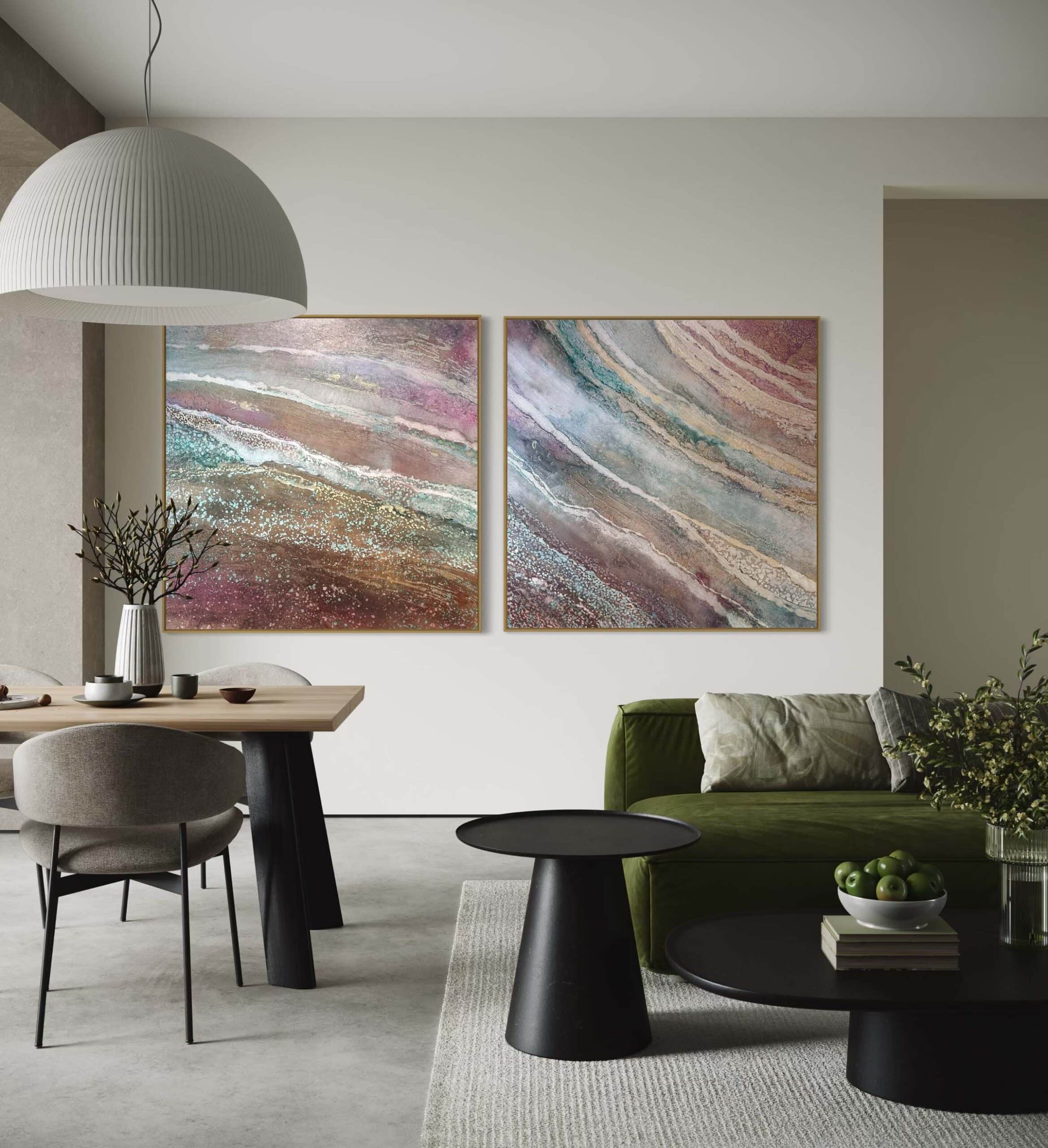 Jade Tides I & II - Martine Vanderspuy - Image 8