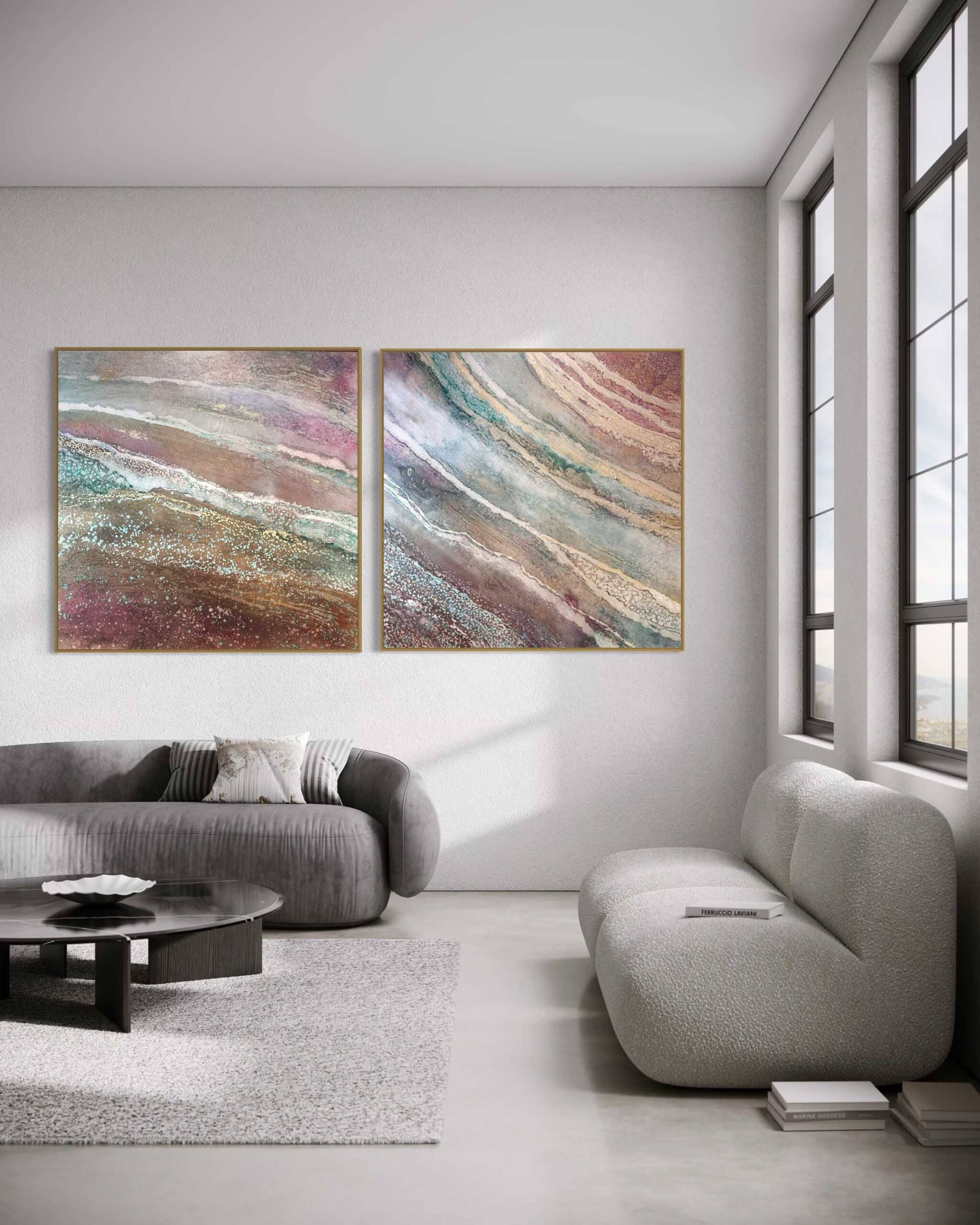 Jade Tides I & II - Martine Vanderspuy - Image 6