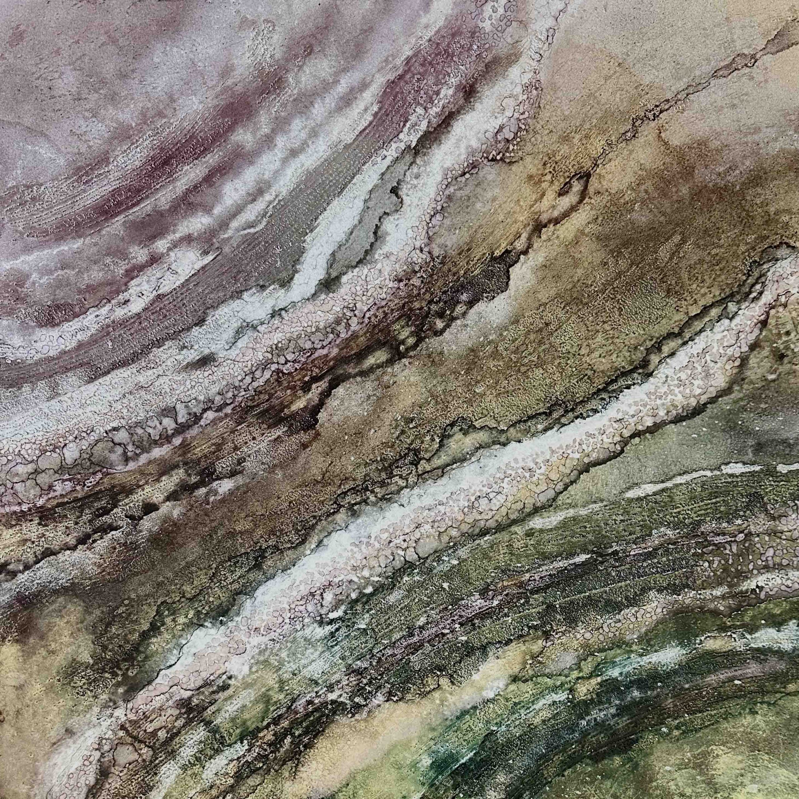 Lake Magenta II - Martine Vanderspuy