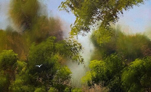 Mist In The Forest II - Elaine Green