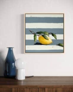 Alternative view of Lemon Among Stripes - Karin Cutler