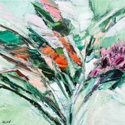 Blush Tangle I - Katie Wyatt