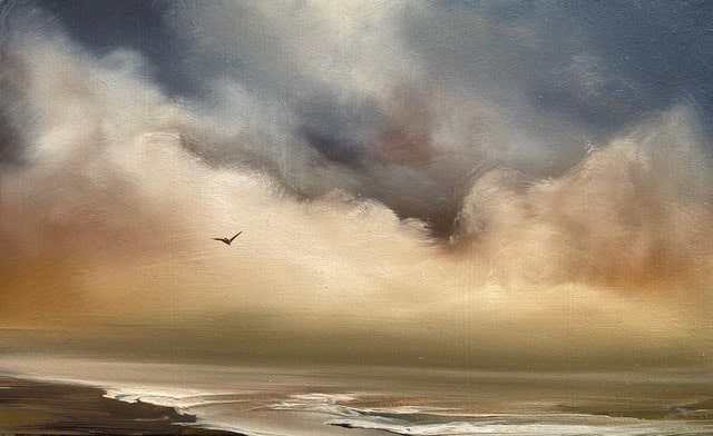 Clouds Over The Ocean - Elaine Green
