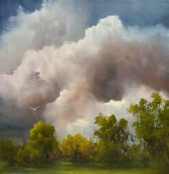 Clouds Over The Wetlands - Elaine Green