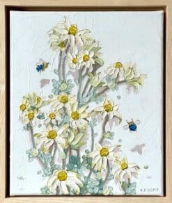 Alternative view of Flannel flowers with blue banded bees - Kirsty McIntyre