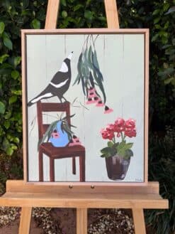 Maggie in Garden - Paula Mackay