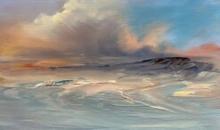 Sunset Over The Ocean - Elaine Green