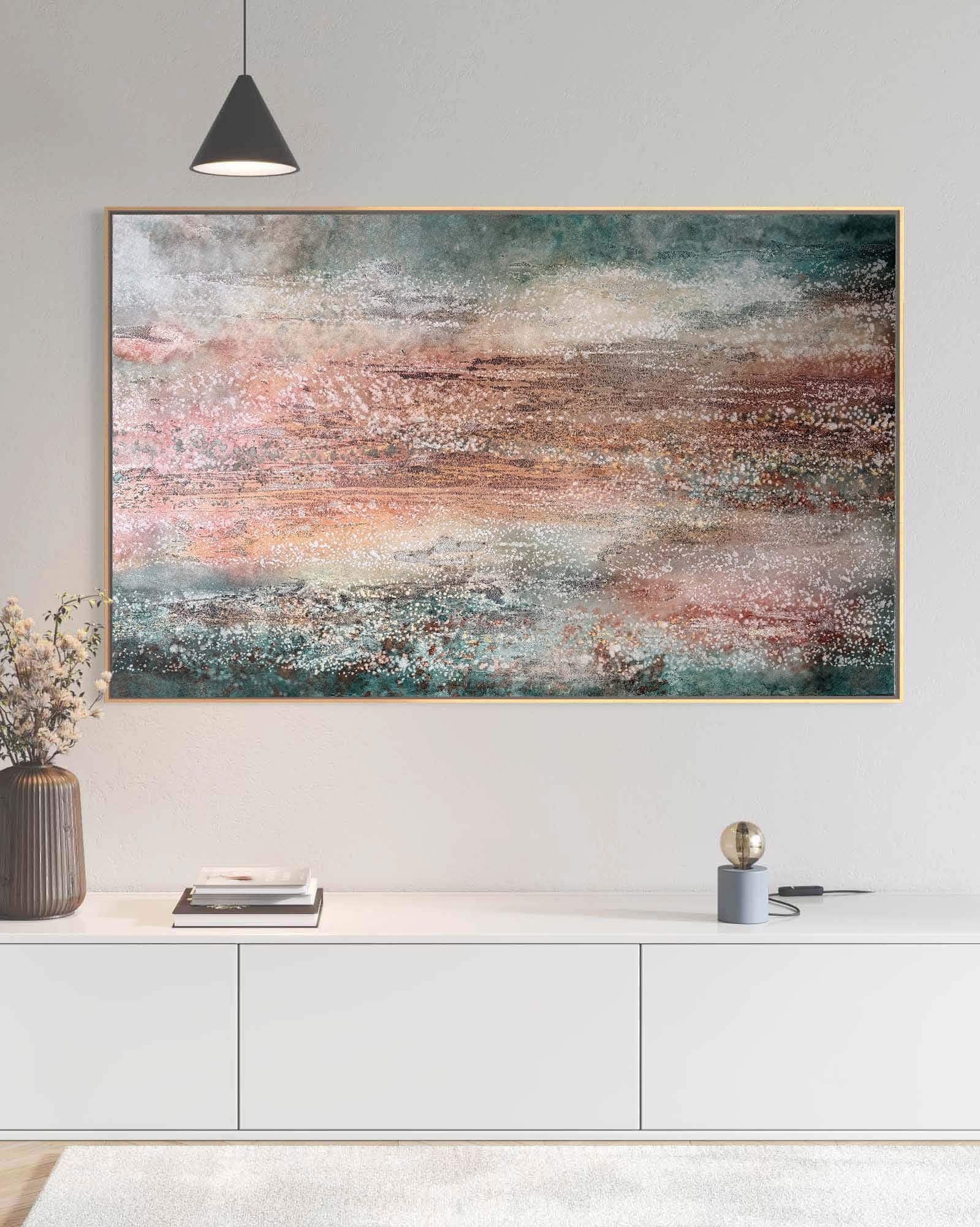 Sunset Over the Rockpool - Martine Vanderspuy - Image 2