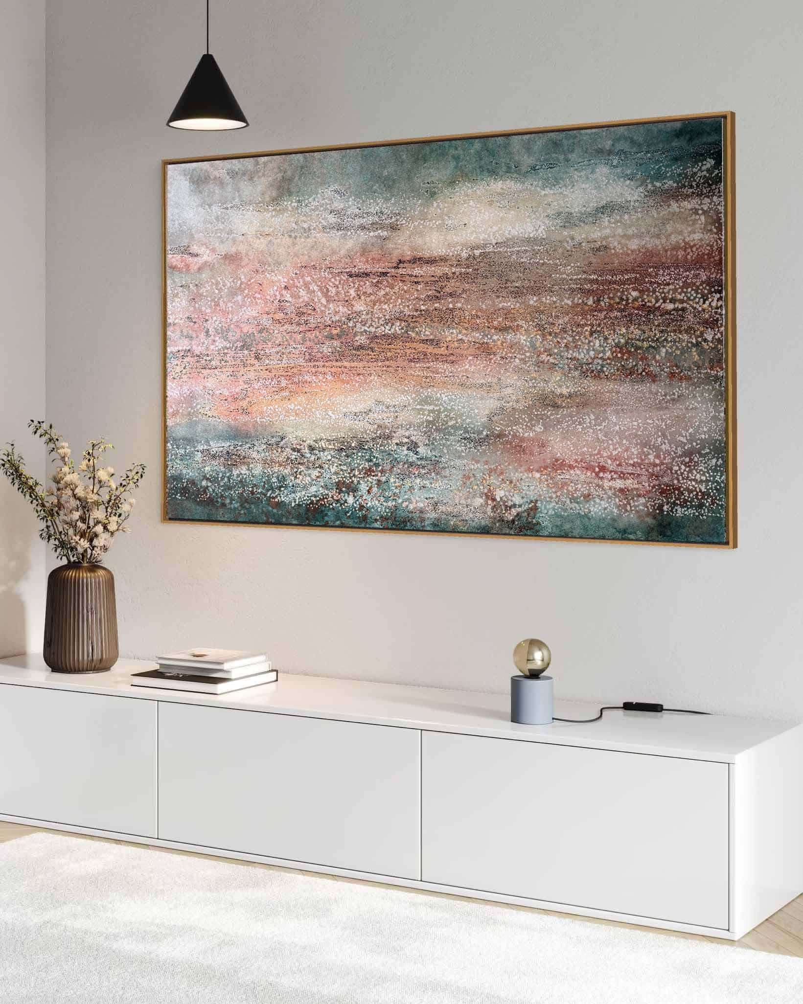 Sunset Over the Rockpool - Martine Vanderspuy - Image 3