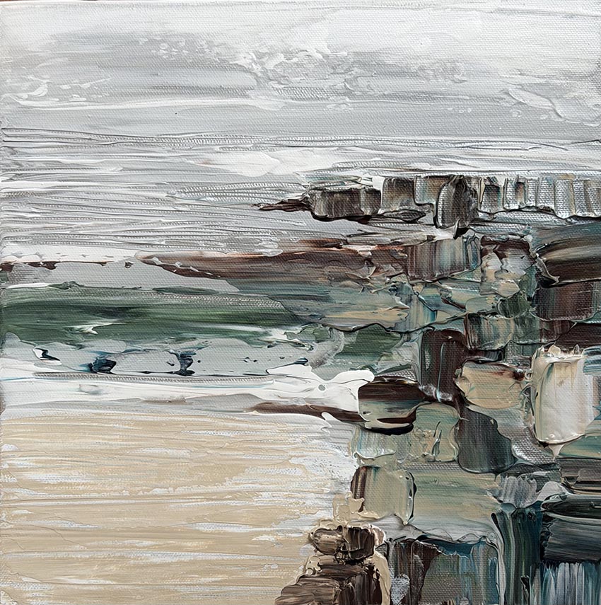 Whalebeach Cliffside - Martine Vanderspuy