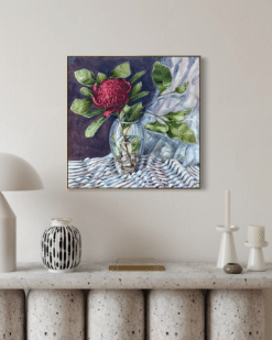 Alternative view of A rose by any other name (Waratah study) - Alicia Cornwell