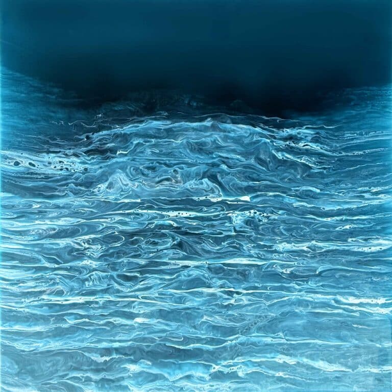 Azure Ripples - Martine Vanderspuy
