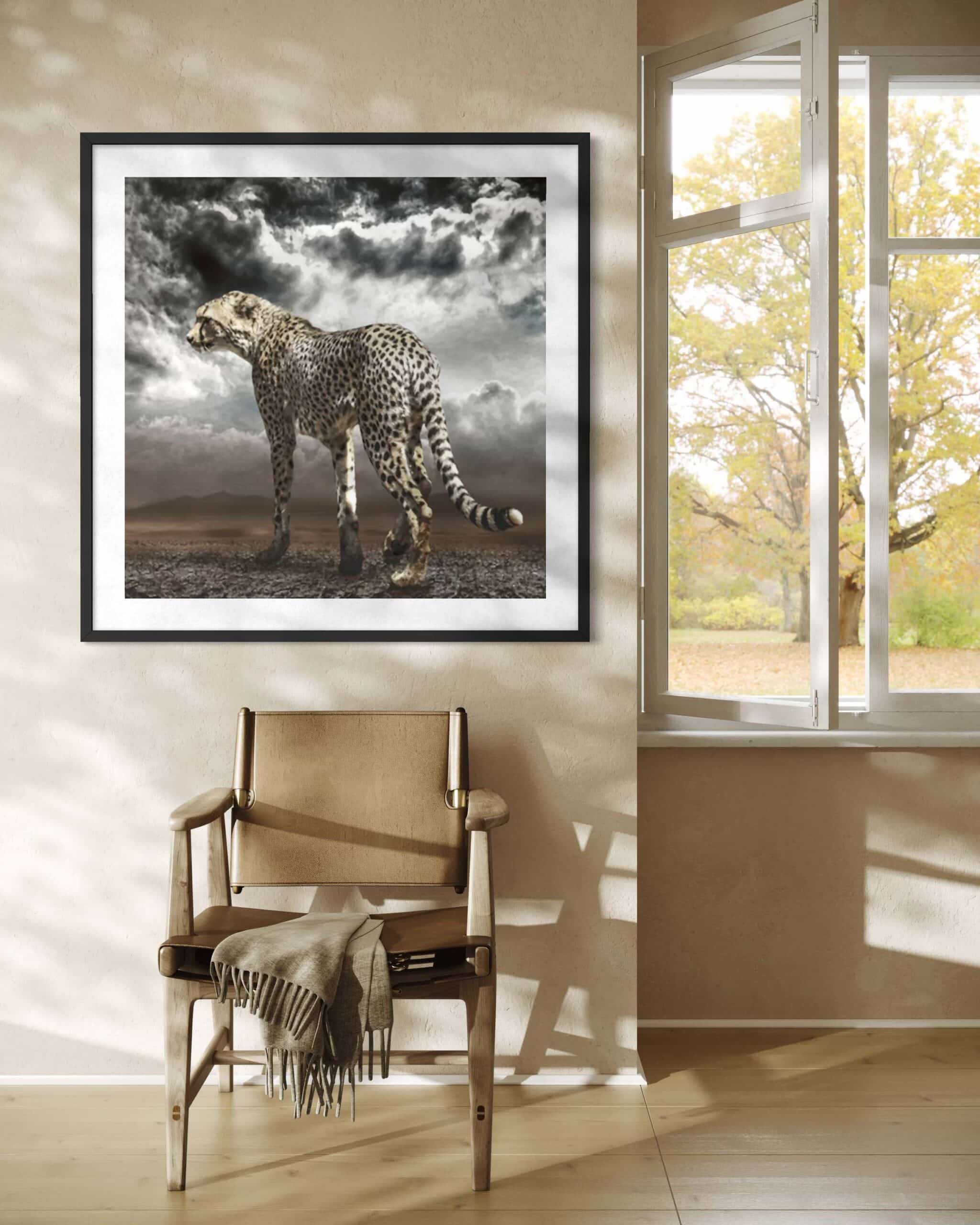 Cheetah on the Plains - Martine Vanderspuy - Image 2